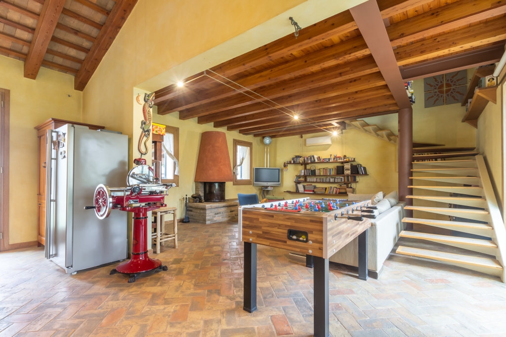 Salone villa padronale