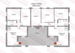 Bifamiliare piano terra