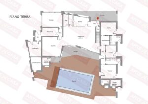 Planimetria piano terra