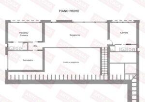 Planimetria piano primo