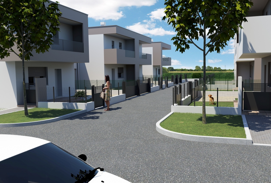 Mestre -Asseggiano-Villette in costruzione