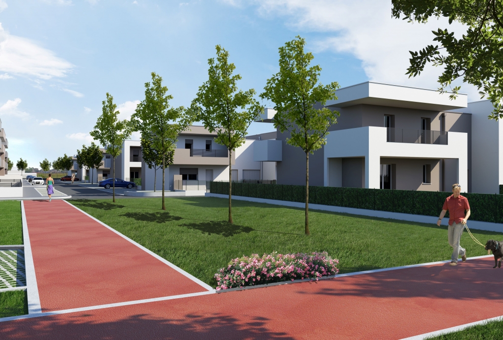 Mestre -Asseggiano-Villette in costruzione