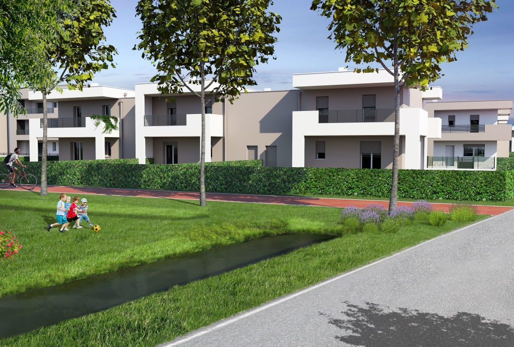 Mestre -Asseggiano-Villette in costruzione