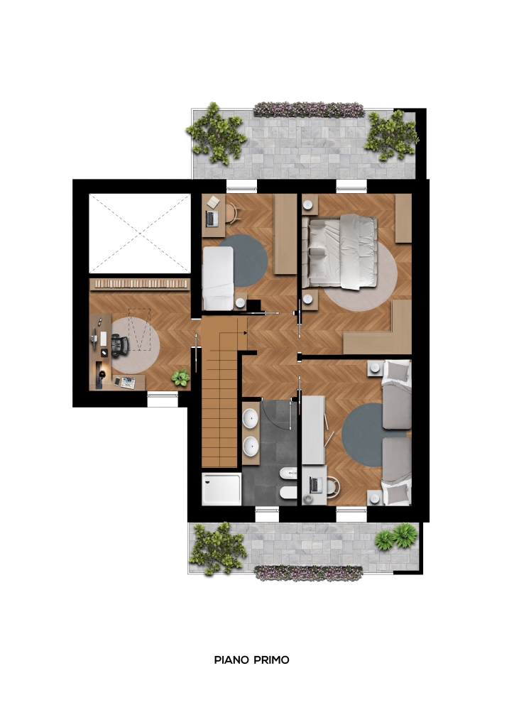 Mestre -Asseggiano-Villette in costruzione