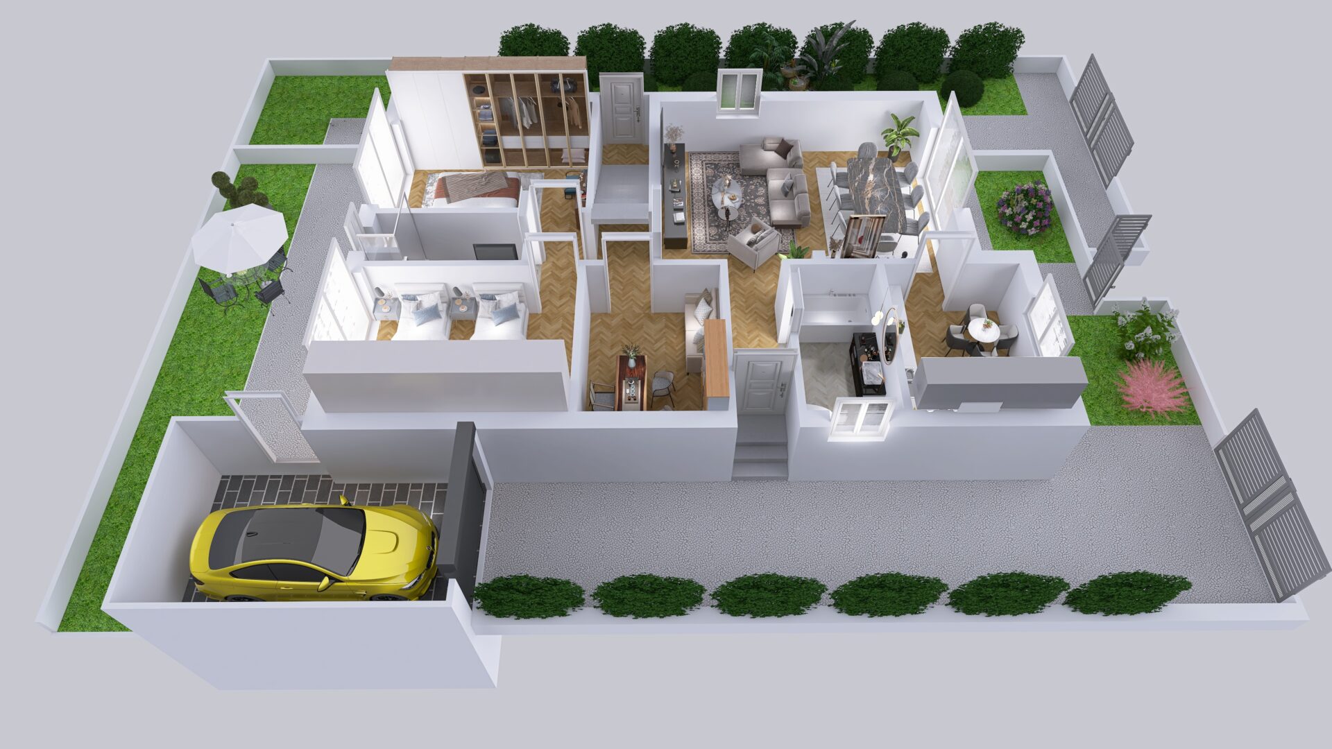 MESTRE Nuova Costruzione appartamento in bifamiliare 3 camere con giardino e garage