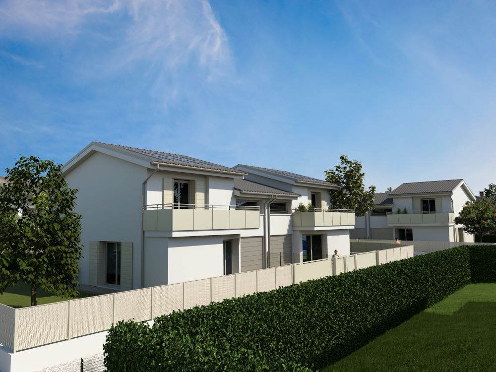 Render villette bifamiliari