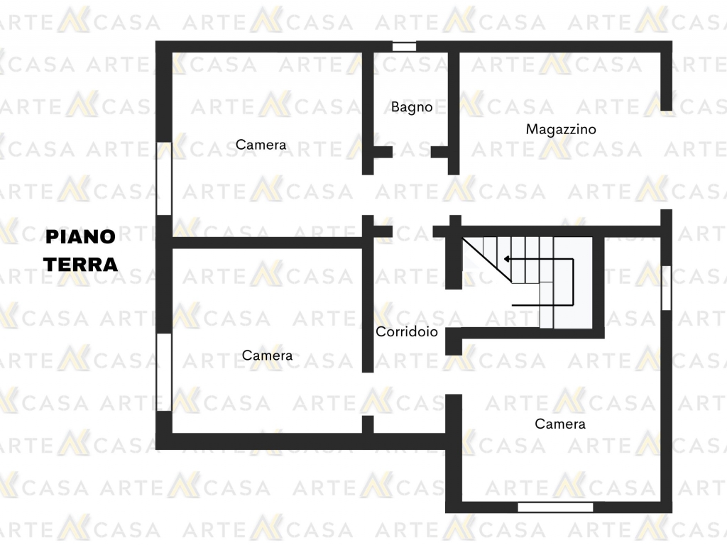 Planimetria piano terra