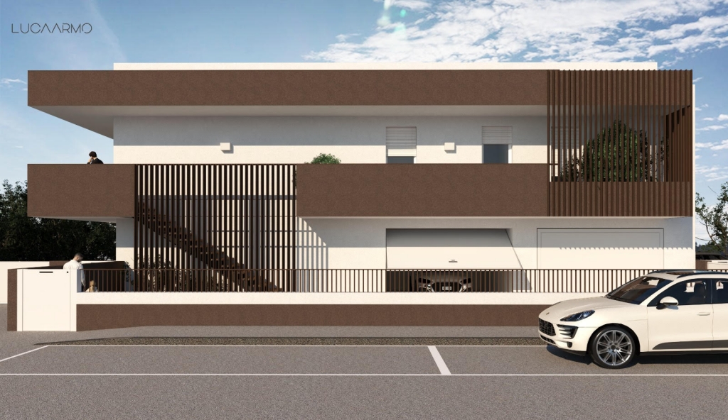 Rendering esterno villetta Camponogara