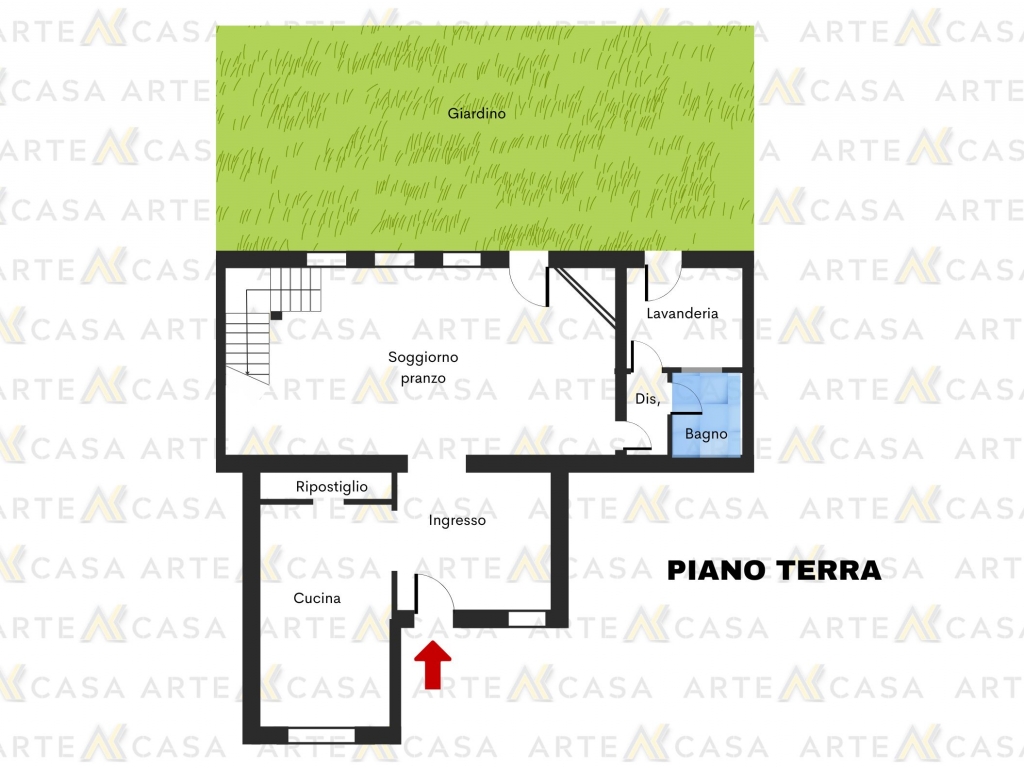 Planimetria piano terra