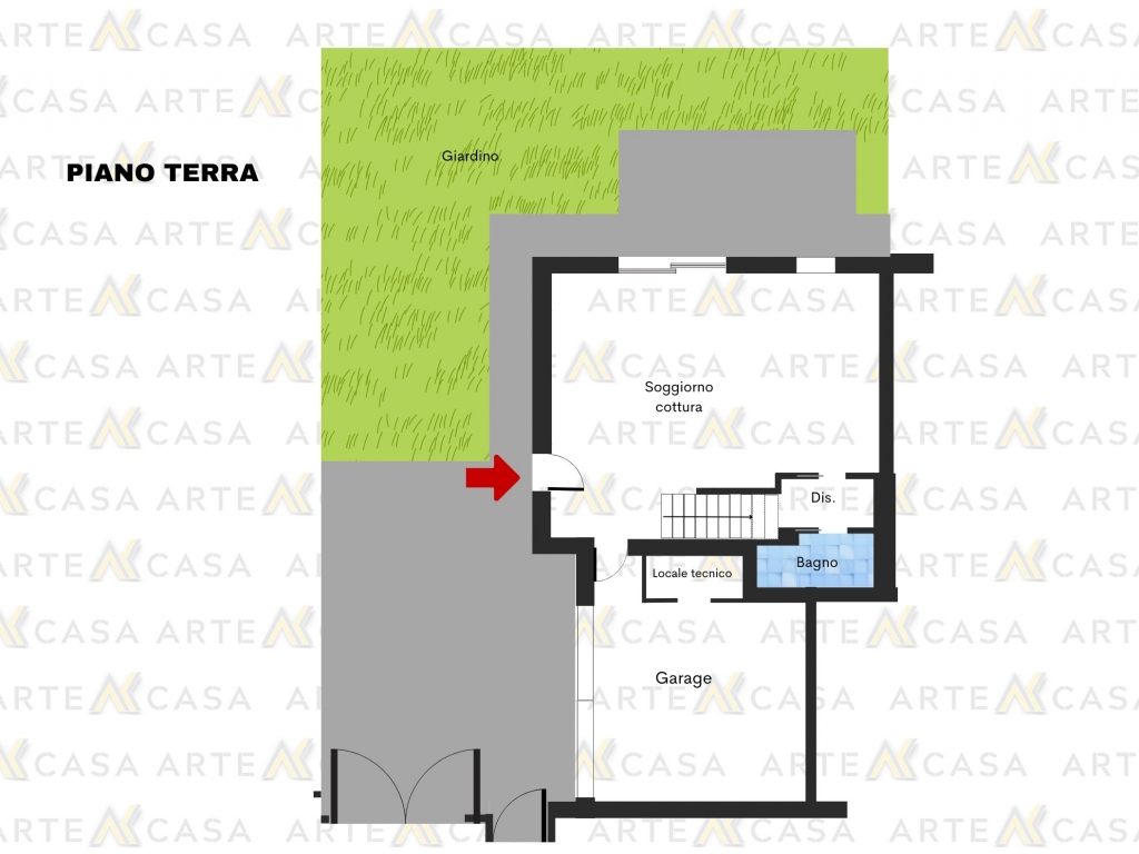 Planimetria piano terra