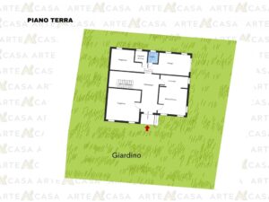 Planimetria piano terra