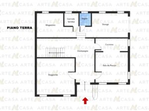 Planimetria piano terra