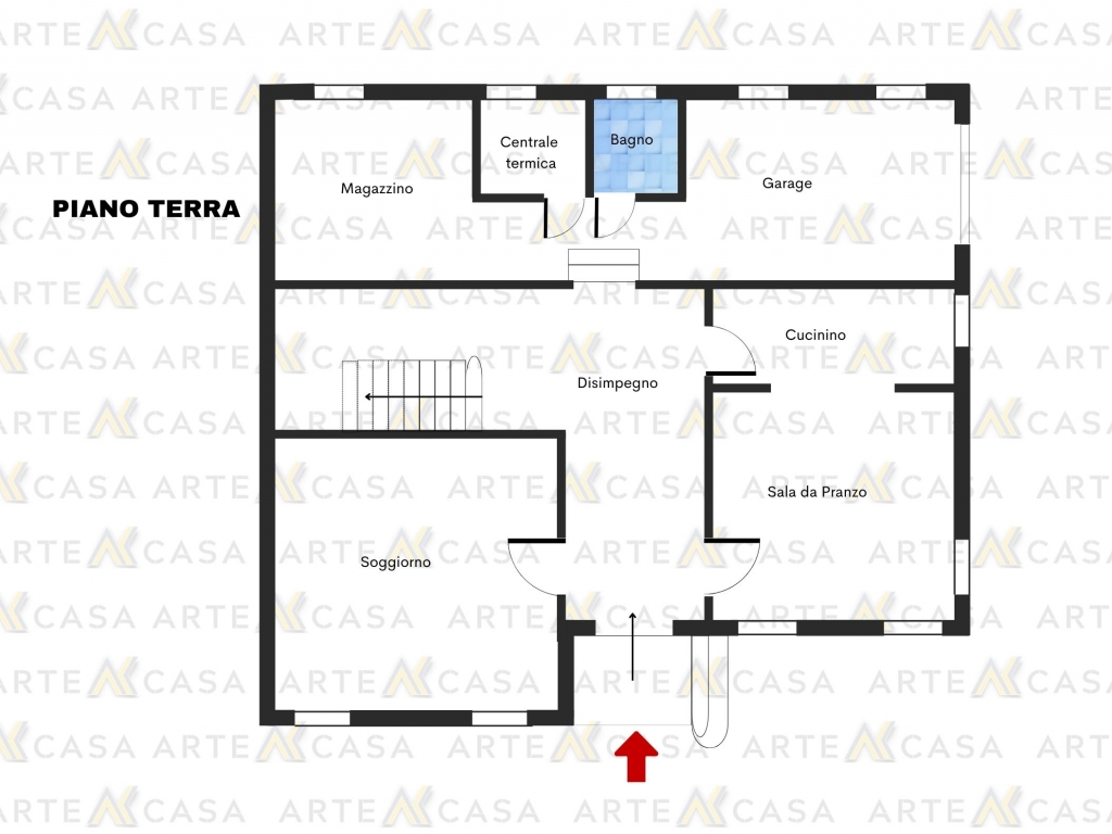 Planimetria piano terra