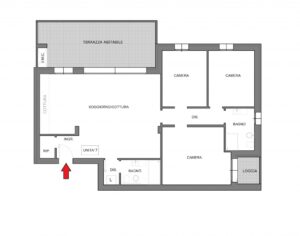 3 camere piano primo