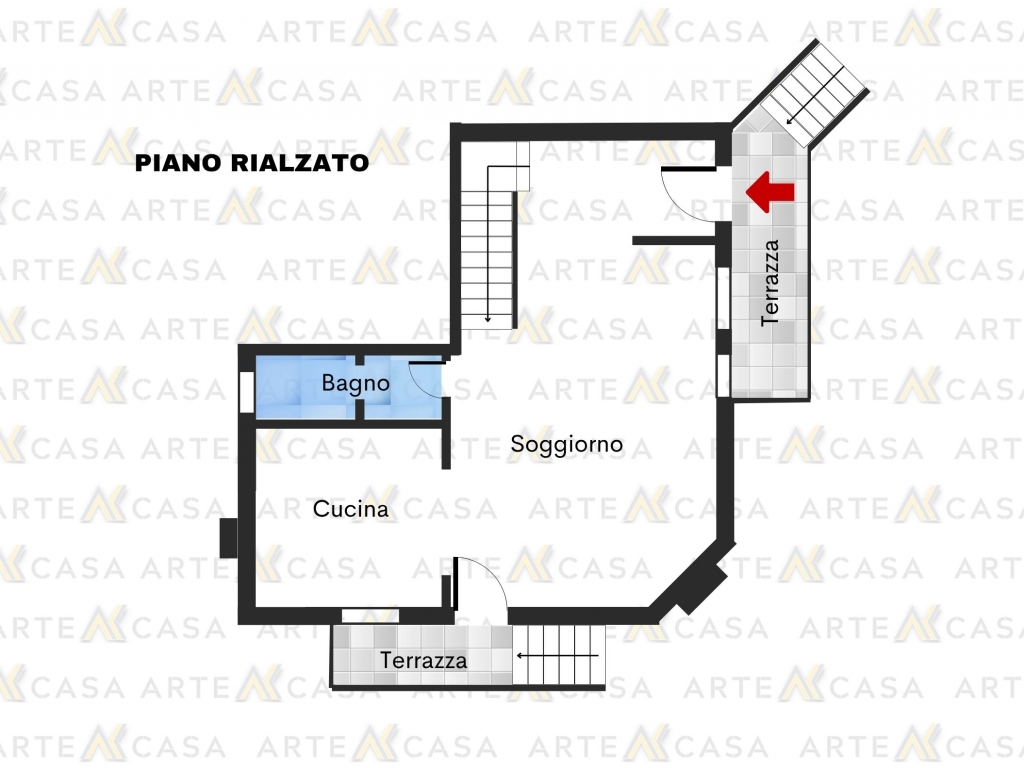 planimetria rialzato