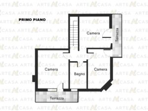 planimetria piano primo