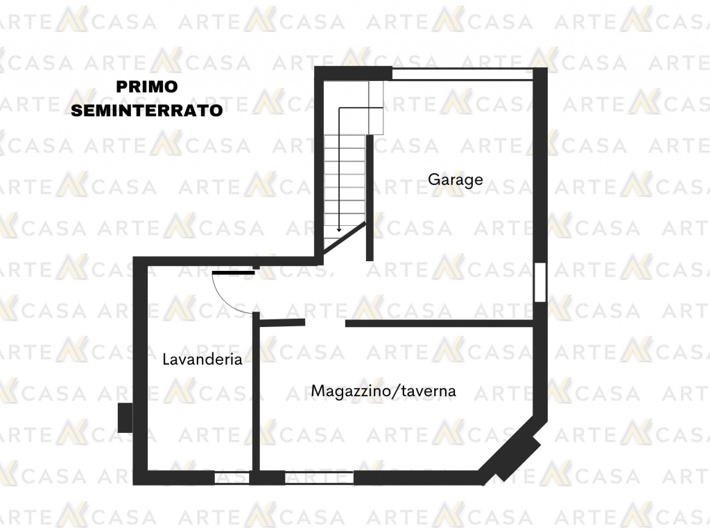 planimetria seminterrato