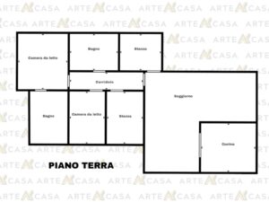 Planimetria piano terra
