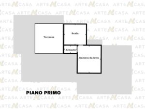 Planimetria piano primo