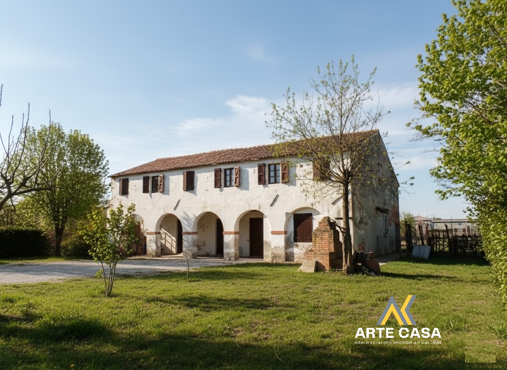 MARTELLAGO – OLMO grande rustico con 18.000 mq di terreno