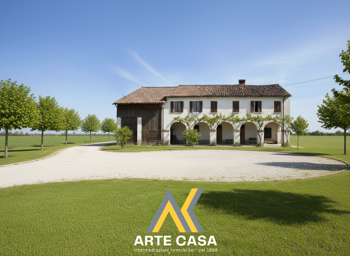 MARTELLAGO – OLMO grande rustico con 18.000 mq di terreno