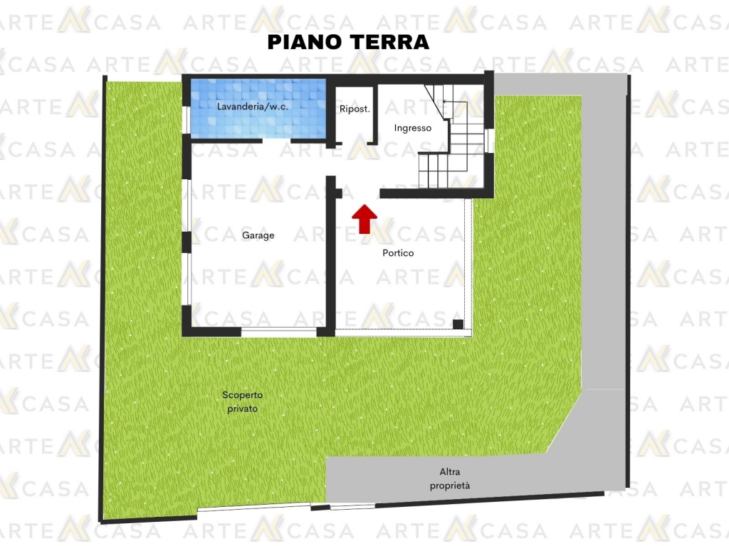 Planimetira piano terra