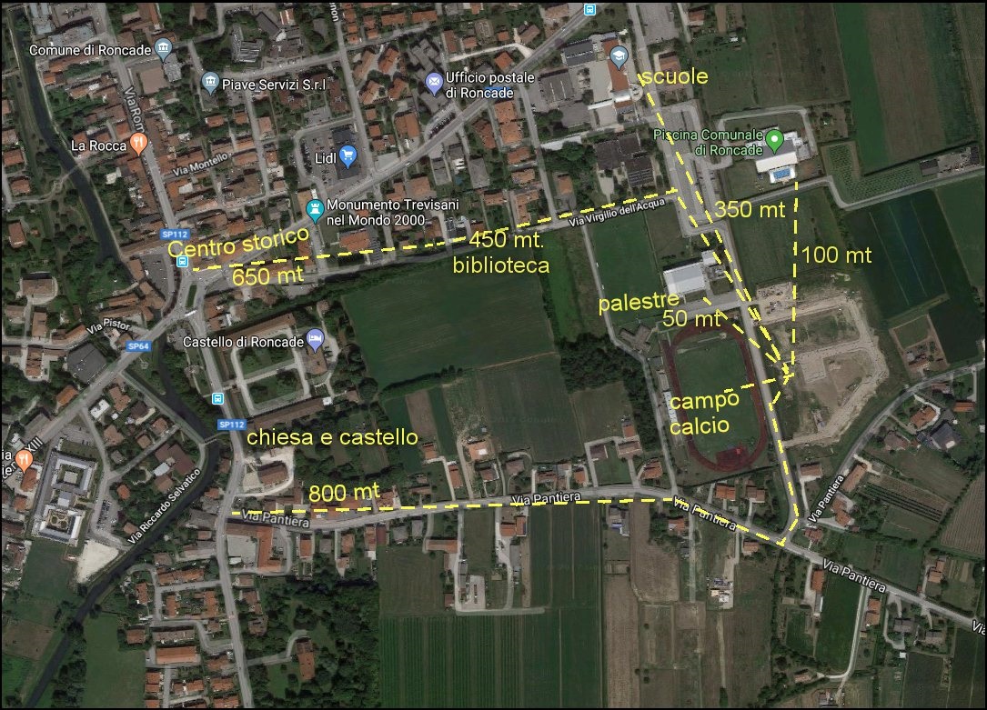 Roncade Centro Villetta Indipendente con 4 camere