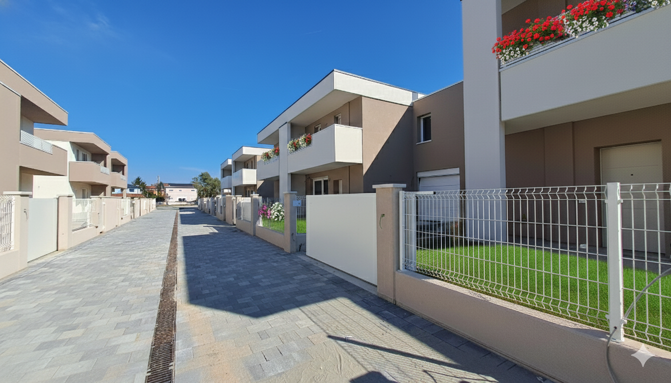 Mestre -Asseggiano-Villette in costruzione