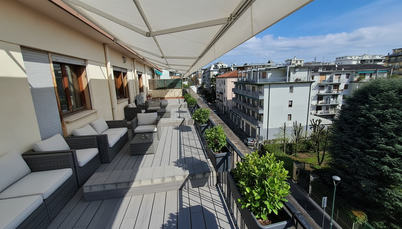 MESTRE Via Felisati attico con terrazza di 80 mq