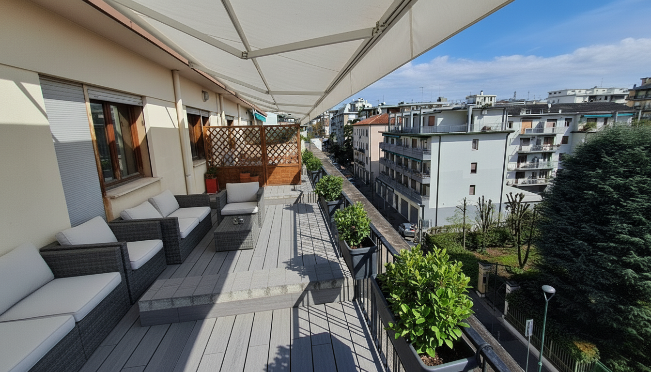 MESTRE Via Felisati attico con terrazza di 80 mq