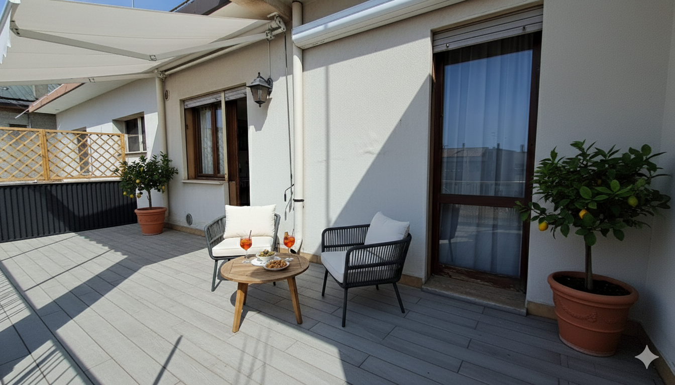 MESTRE Via Felisati attico con terrazza di 80 mq