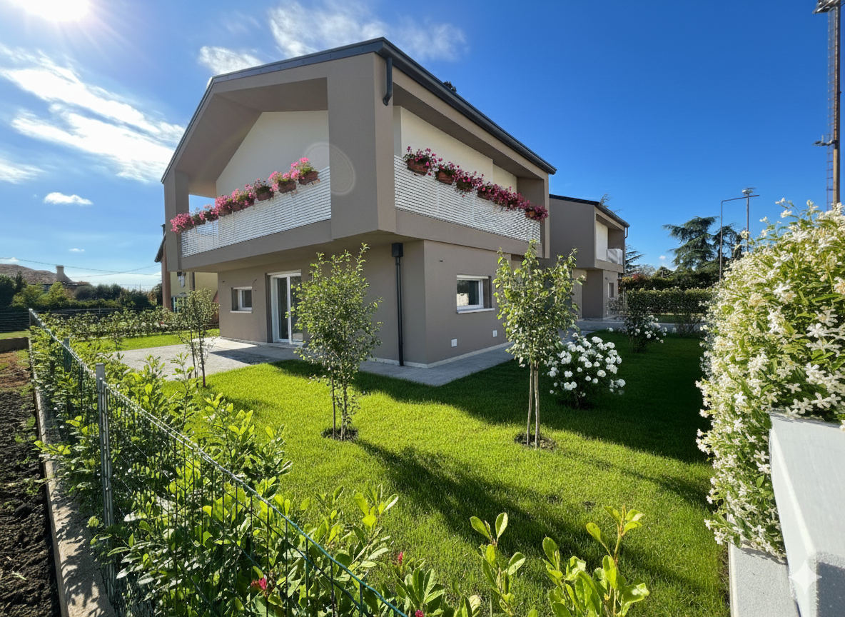 Nuove bifamiliari classe A4 personalizzate