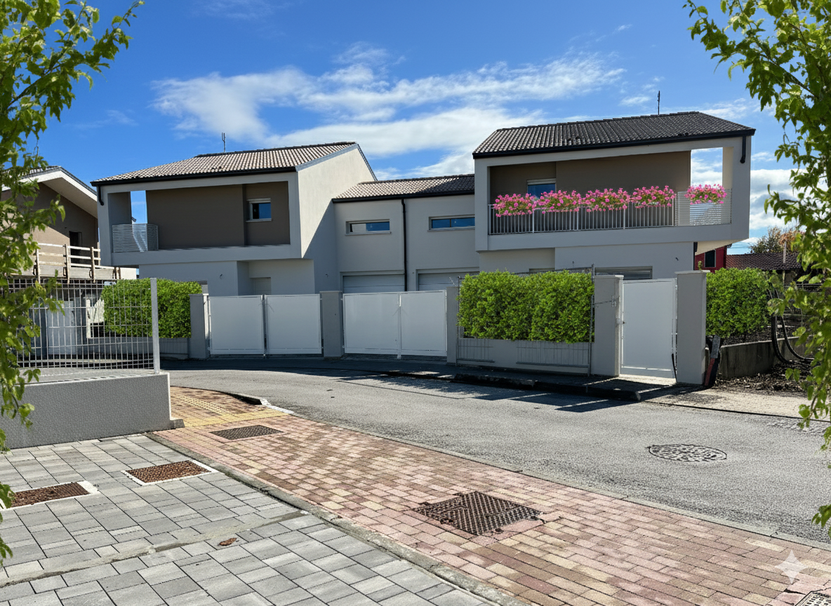 Nuove bifamiliari classe A4 personalizzate